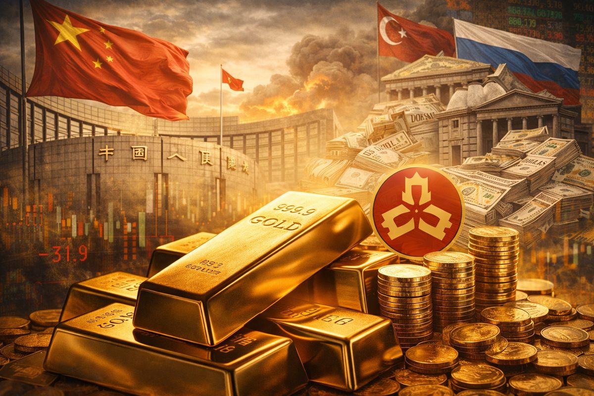 Analisis PBoC Tambah Cadangan Emas Lagi, Konsisten Beli Saat Bank Sentral Lain Jual - Data Pasar 2026-04-07